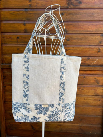 TOTE BAG JIMENA AZUL