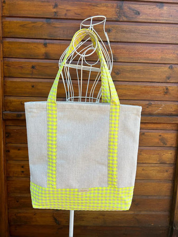 TOTE BAG VICHY AMARILLO FLUOR