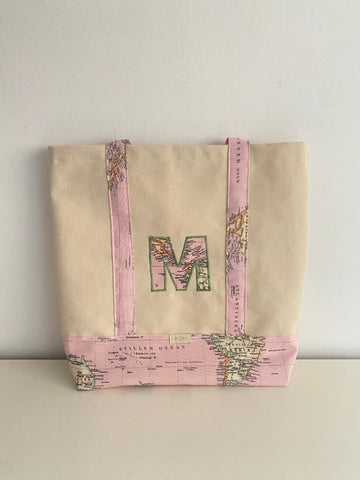 TOTE BAG MUNDO ROSA